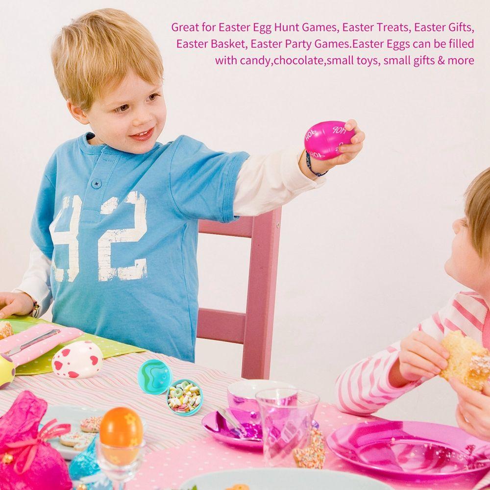 Decoration Hunt Party Children Child Hollow Kid Gifts Educational Toys Assorted Eggs Easter Egg