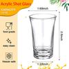 1.2oz Acrylic Shot Glass Bulk Set with Thickened Base Plastic Clear Shot Glasses Cups for Vodka,Whiskey,Tequila,Espresso,Liquor