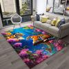 Tappeto Animale Tigre dei Sogni 3D Cartoon per Casa Soggiorno Camera da Letto Divano Zerbino Decorazione, Tappeto per Area Giochi Bambini Tappetino Antiscivolo