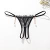 Sexy Transparent Thong Eyelash Lace T Panties Women Plus Size Lace Panties G-string