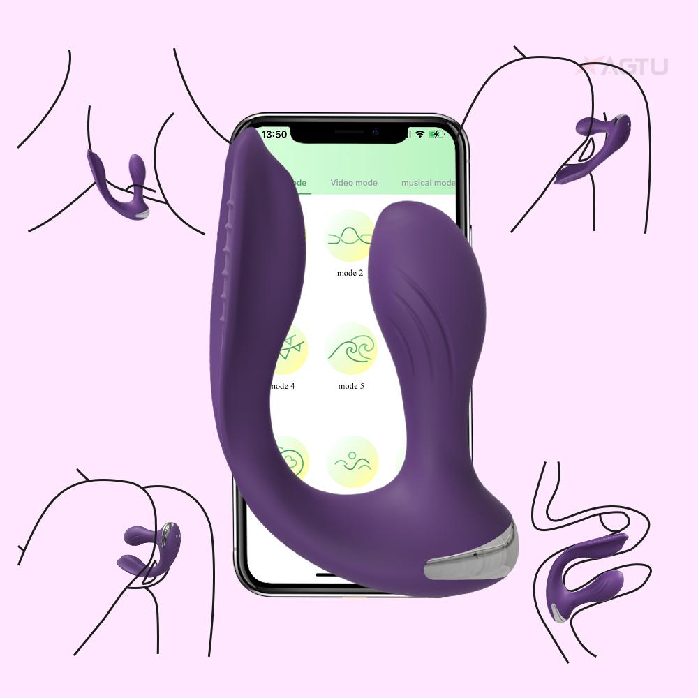 Sex Toys Anal Plug Penetration Vagina Vibrator Vibrating Anal Plug Masturbation Tools Female Anal Masturbator Adult Products 18+