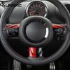 3pcs ABS Car Steering Wheel Button Cover for Mini Cooper R55 R56 Countryman R60 Decoration Interior Union Jack Accessories