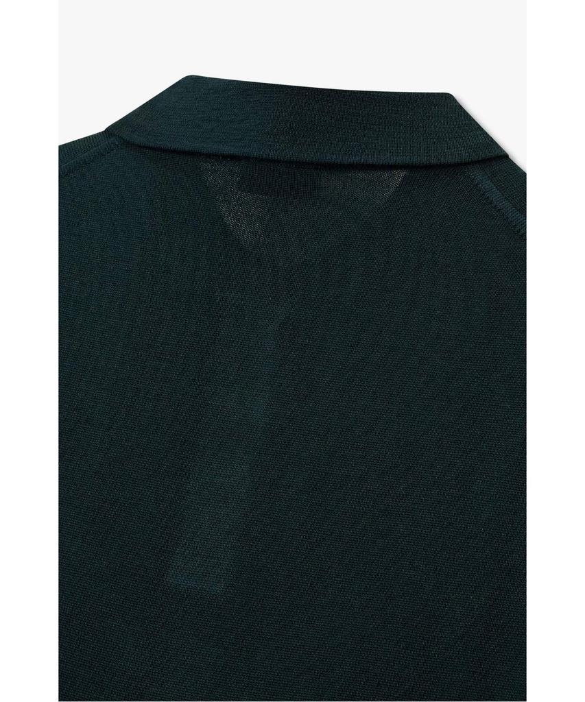 MAN ON THE BOON [Morgano] Polo Sweater_Green 4715313902