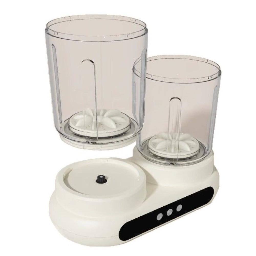 Rotating Dual-bucket Laundry Cup Compact Travel Mini Washer Underwear and Socks Washer  Dormitory
