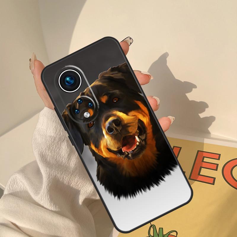 Rottweiler Dog Case For Honor Magic 8 7 6 5 Pro Cover For Honor X9c X9b X9a X8a X8b 50 70 90 200 400 Lite