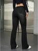 European 2026 Women's Micro-flare Jeans with 3D Patchwork & Rhinestones - Hip-lifting Fashion Retro Pants