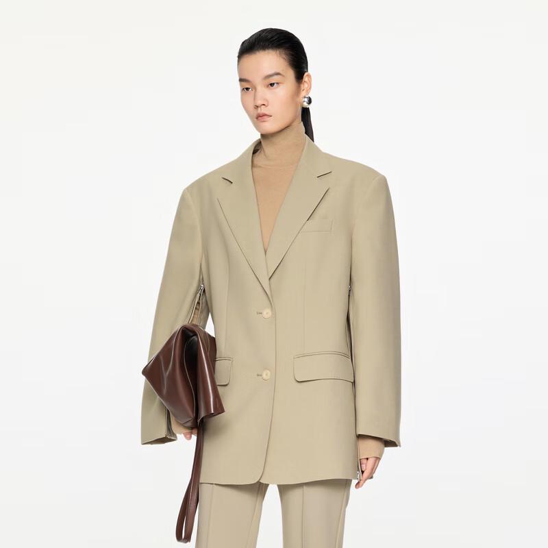 

JNBY Women s Wool Blend Blazer XS