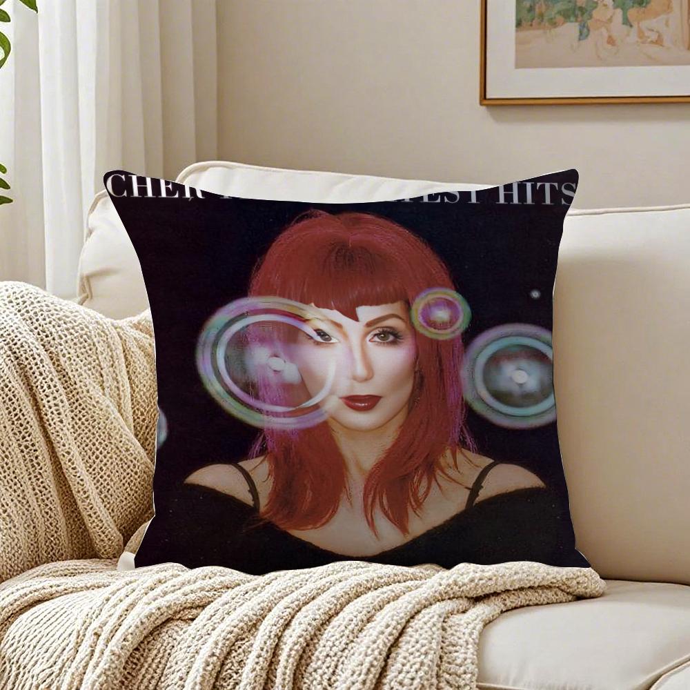 Cute CCherS Cushion Cover Pillowcase Antidustmite living Room Sofa Decor Cushion Room