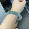 Authentic Burma a Grade Jade Bracelet Bangle Gemstone Green Jade Bracelet Bangles