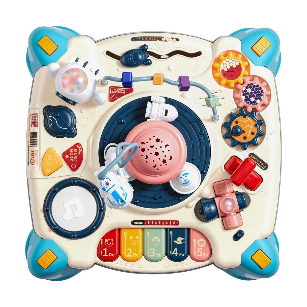 VEVOR Baby Spacecraft Musical Table Toys for 1-3 Years Old
