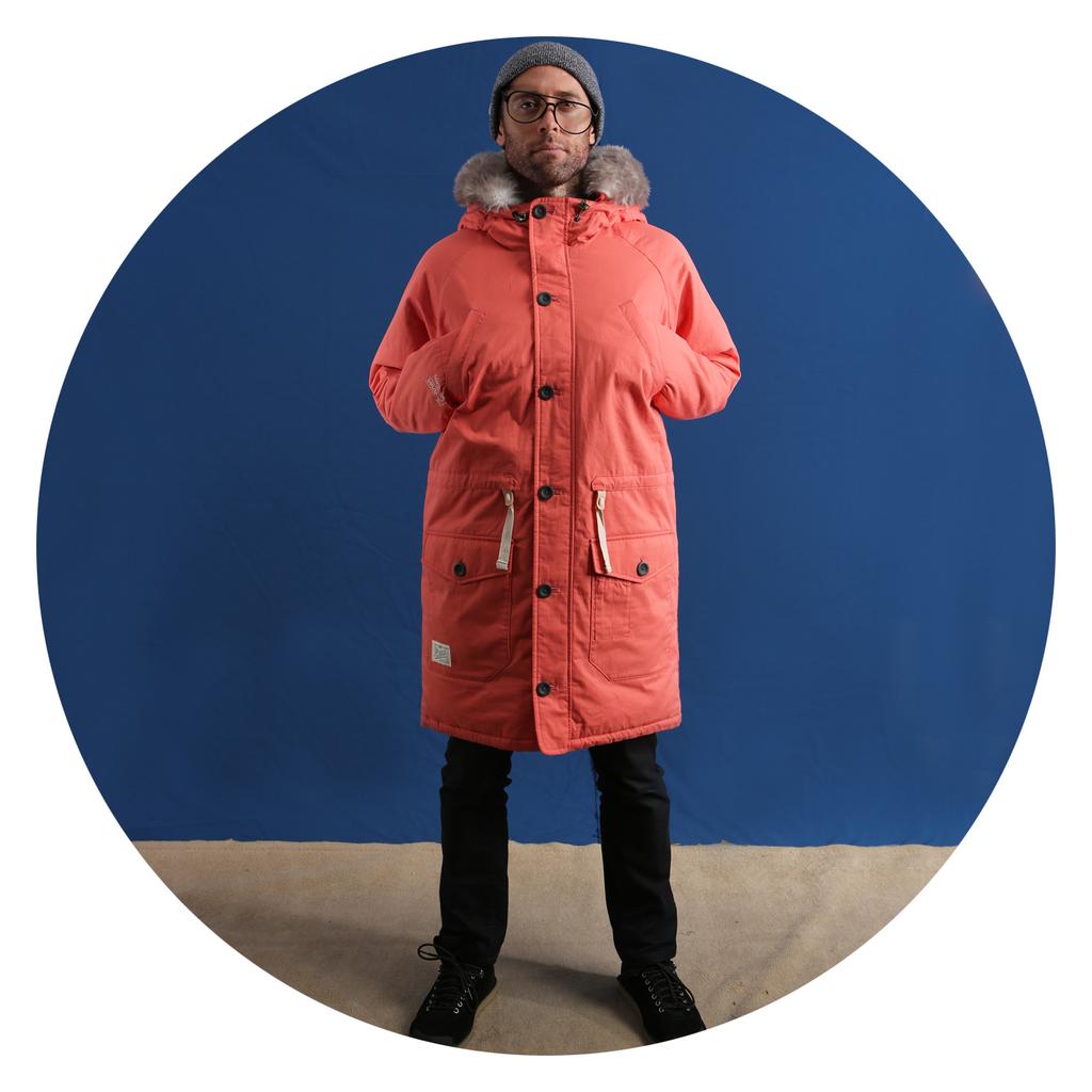 Second Corner 2C Men'S Camper/Street Winter Outerwear Long Padded Jacket Etoo