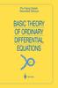 Kniha Basic Theory of Ordinary Differential Equations