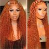 Black Long Curly Hair Wig Female Middle African Small Corn Perm Full Headgear