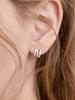 Rosemont Silver Earrings Rhythm Ra26A46J