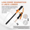 Portable Battery Operated Fuel Transfer Pump,Electric Siphon Pump For Gas,Water, Oil And Diesel Transfer-Orange