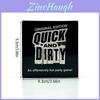 Quick And Dirty Party Card Game With Paper Cards For Adult And Teen Entertainment