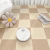 Office Living Room Bedroom Self-adhesive Splicing Carpet Crawling Mat Square Non-slip Floor Mat Hoom Decoration