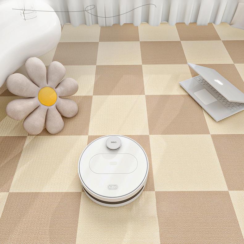 Office Living Room Bedroom Self-adhesive Splicing Carpet Crawling Mat Square Non-slip Floor Mat Hoom Decoration