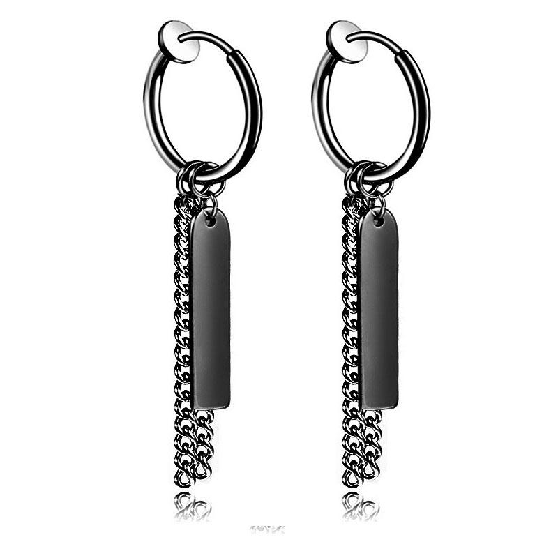 New Arrival Stainless Steel Stud Earrings Cross Star Scorpion Tassel For Women Men Fashion Hip Hop Ear Jewelry Gifts