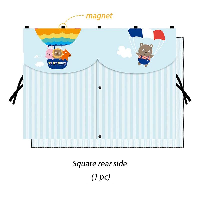 Multiple Patterns Cute Cartoon Car Side Window Sun Shade Magnetic Windshield Sunshade Foldable Rear Side Auto Window Cover Kids