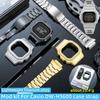 DW-H5600 Ersatz-Titanlegierungs-Mod-Kit für Casio DW-H5600, Metall-Armband + Schutzhülle, Herren-Armbanduhr-Zubehör