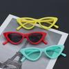 Nowe Okulary Przeciwsłoneczne dla Dzieci Modne Retro Koci Oczko dla Chłopców Dziewcząt Modny Upominek na Imprezę Bez Ochrony UV