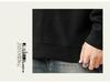Men's Retro Half-Zip Hoodie: Trendy, Loose-Fit Stand Collar Pullover