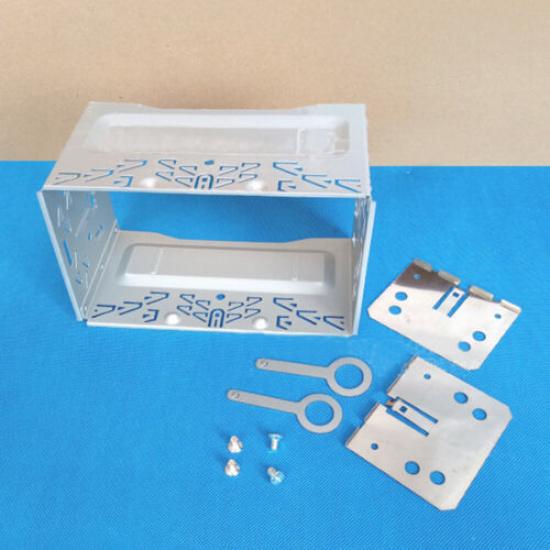 Metal Fascia Mounting Dash Tallation Kit For 2DIN Car Radio Stereo Frame