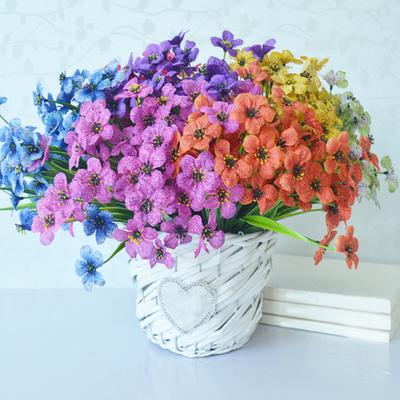 5 шт. Штучні букети фіалок, стійкі до УФ, реалістичні фальшиві фіалки