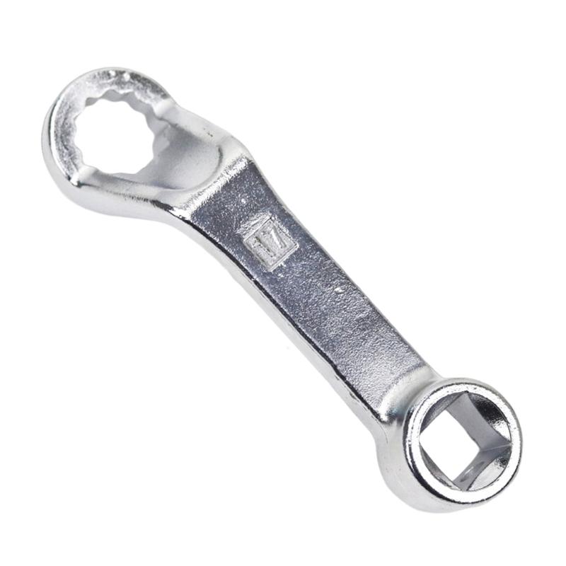 Clé de montage moteur fiable 16mm/17mm Clé à écrou de vis moteur Clé de fixation Outil Parfait pour un usage domestique et professionnel