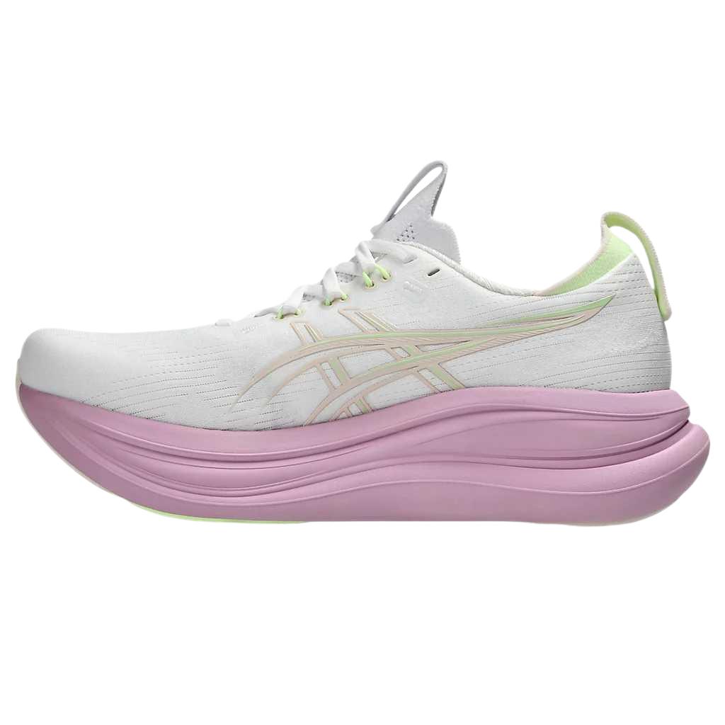 ASICS GEL NIMBUS 28 Running Shoes Women's Low Top White/Hazy Lilac