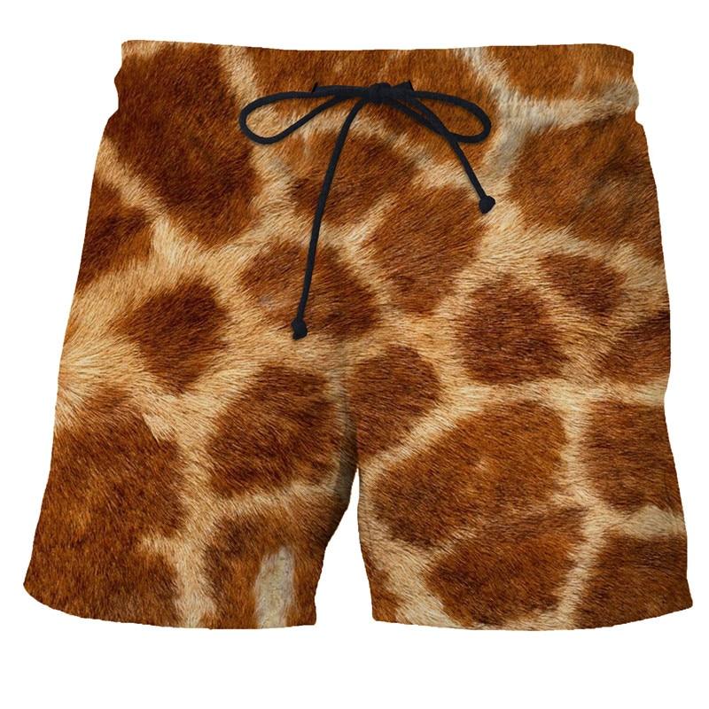Buy S-6XL Animal Graphic Beach Shorts 