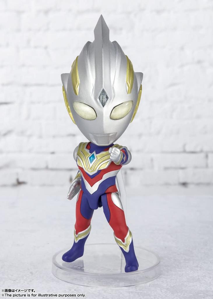 Figuarts mini Ultraman Trigger Multi-Type, Approx. 90mm PVC & ABS Painted Movable Figures (x 2)