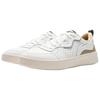 Li Ning Lightweight Trend Synthetic Leather Classic Casual Low-Top Skate Shoes Unisex sneakers White Brown AGCV271-1