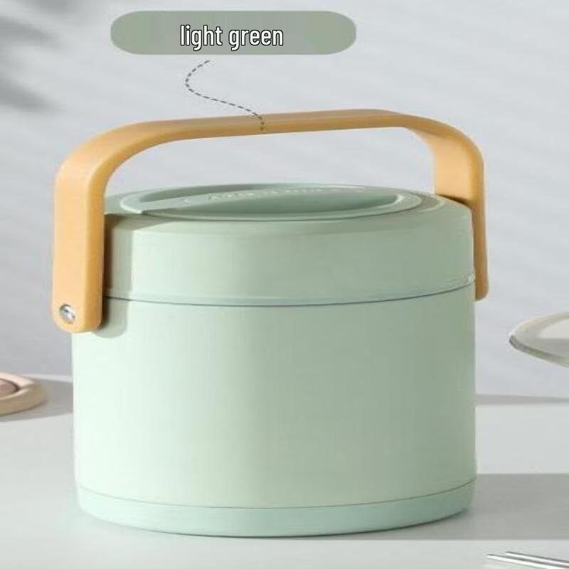 ZISIZ 304 Stainless Steel Double-Layer Vacuum Insulated Food Jar