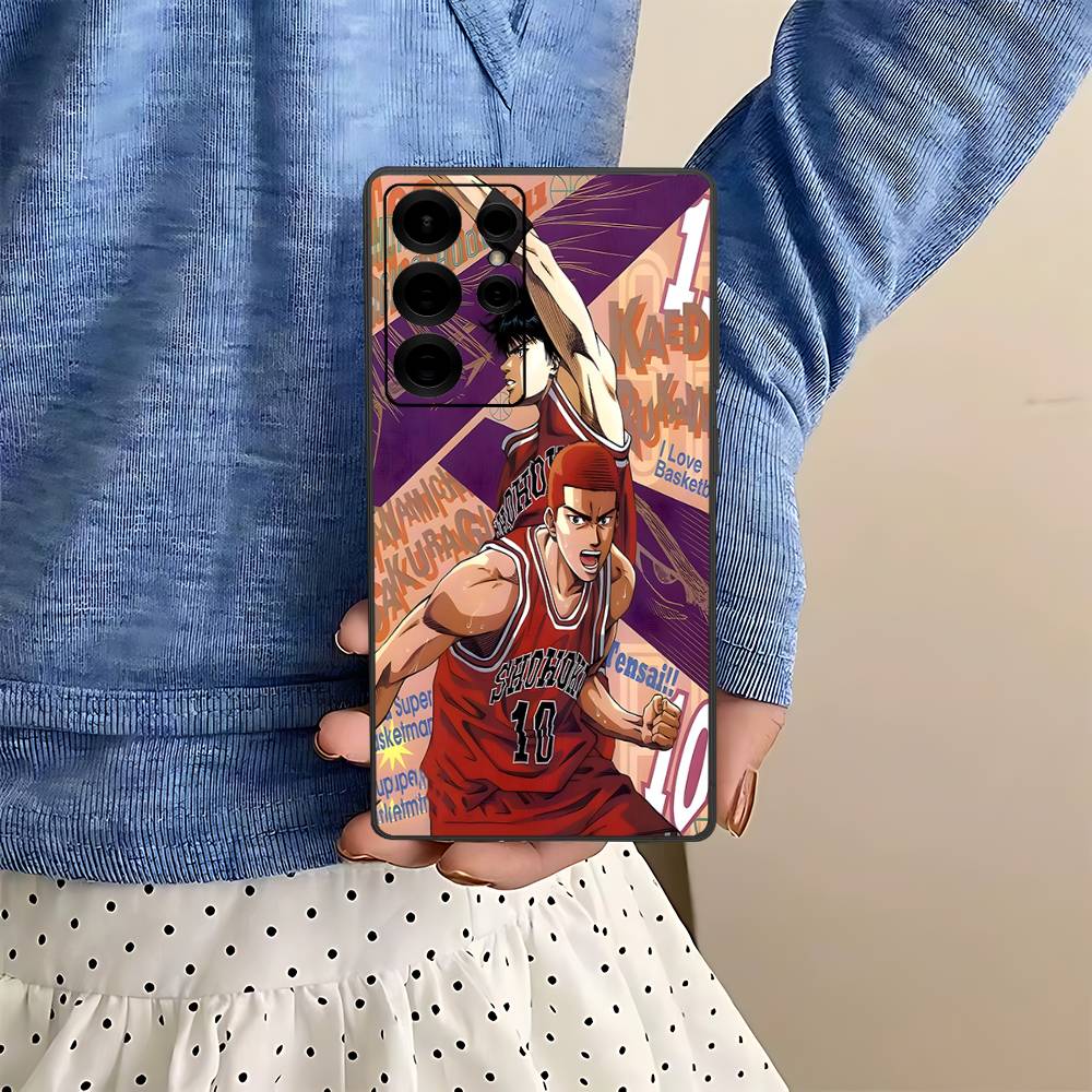 Slam Dunk Phone Case For Samsung S 24 Fe 25 Ultra Plus 20 Lite 21 30 22 23 24 22 Ultra 5G Fundas