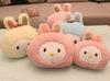 Children's Rice Ball Rabbit Hug Pillow Hand Warmer - Cute Plush Doll