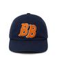 BROWNBREATH Garment Washing Round Visor Cap - Navy