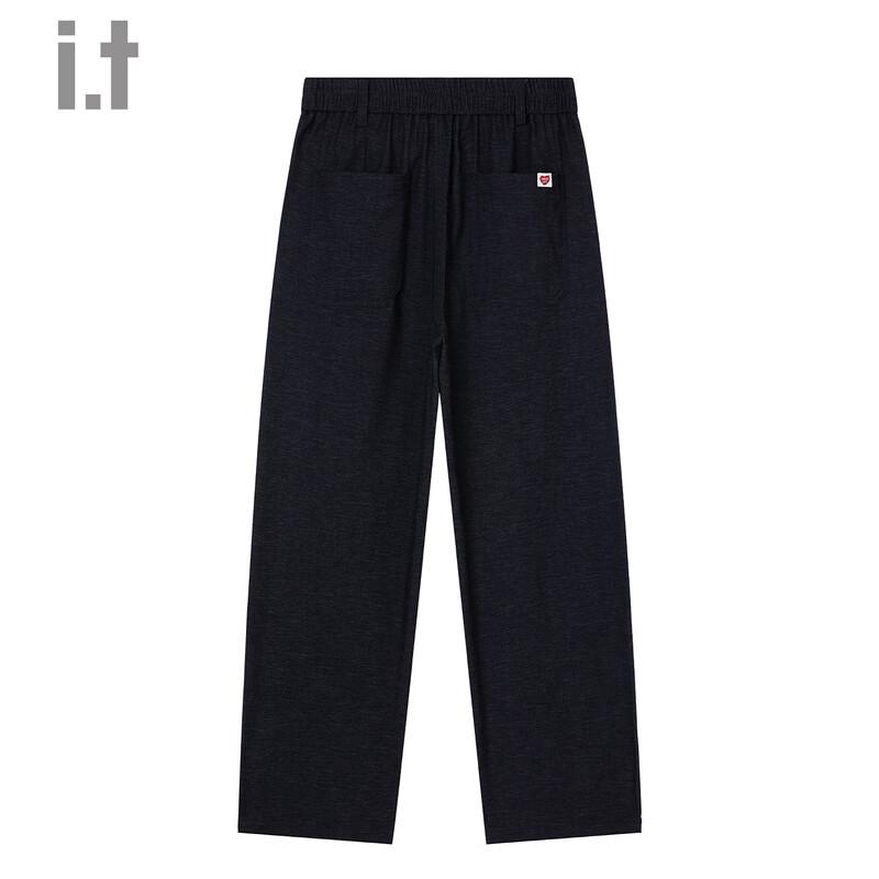 :CHOCOOLATE Unisex Casual Loose-Fit Trousers