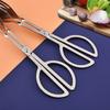 2 PCS Rust Proof Serving Tongs Stainless Steel Buffet Tongs Practical Food Tongs BBQ Party