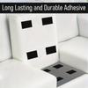 10pair 6cm/2.36inch Self-Adhesive Hook and Loop Tape Dot Double-Sided Adhesive Tape Nylon Sticker With Glue For Home Office