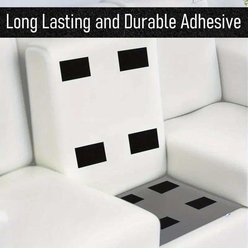 10pair 6cm/2.36inch Self-Adhesive Hook and Loop Tape Dot Double-Sided Adhesive Tape Nylon Sticker With Glue For Home Office