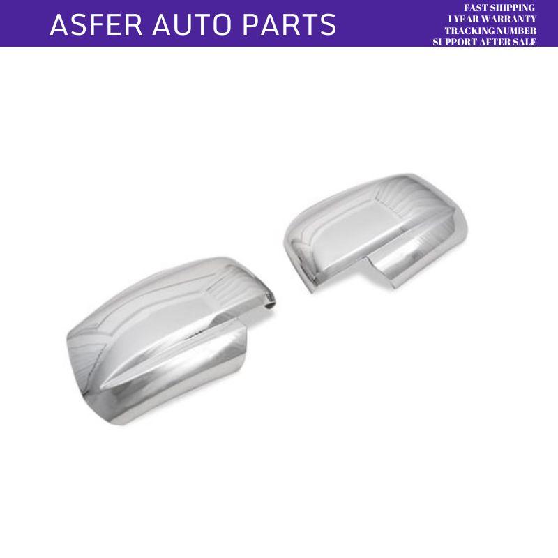 Sidospegelkåpa Höger Vänster 2-delars Set Krom För Volkswagen Caddy 2015 Efter