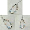 Cute Cat Paw Phone Lanyard With Blue Stars Pvc Handcrafted For Teens And Girls