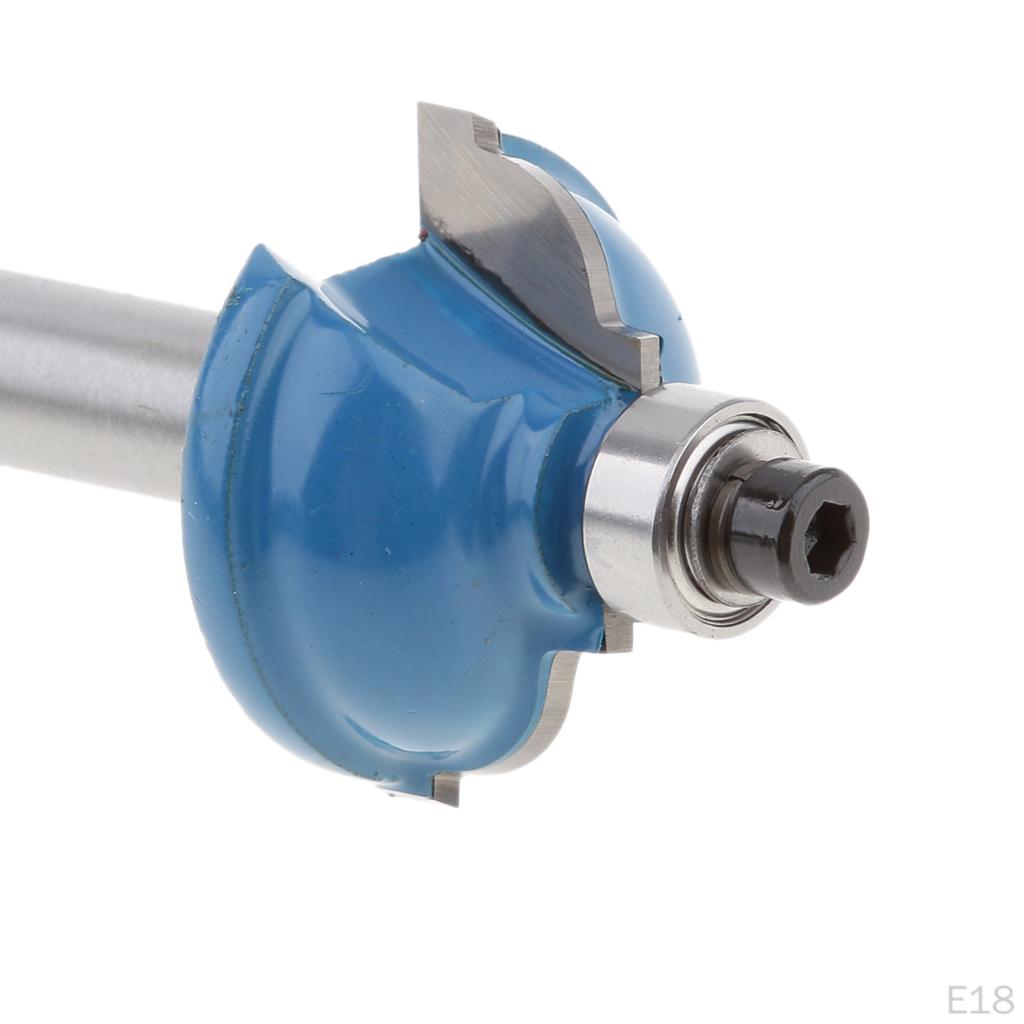 Straight Rod Flush Trim Router Bit 6mm Diameter