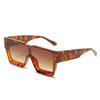 Chic Square Frame Women's Sunglasses - Large Candy Colors, UV Protection, Trendy European & American Style