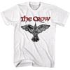 Camiseta Unissex Gótica de Terror Filme O Corvo Brandon Lee Morte Logo Pássaro