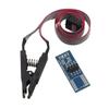2 Set 8 Pin Test Clamp SOP8 to DIP8 Data Synchronization Cables Durable Adapter Board