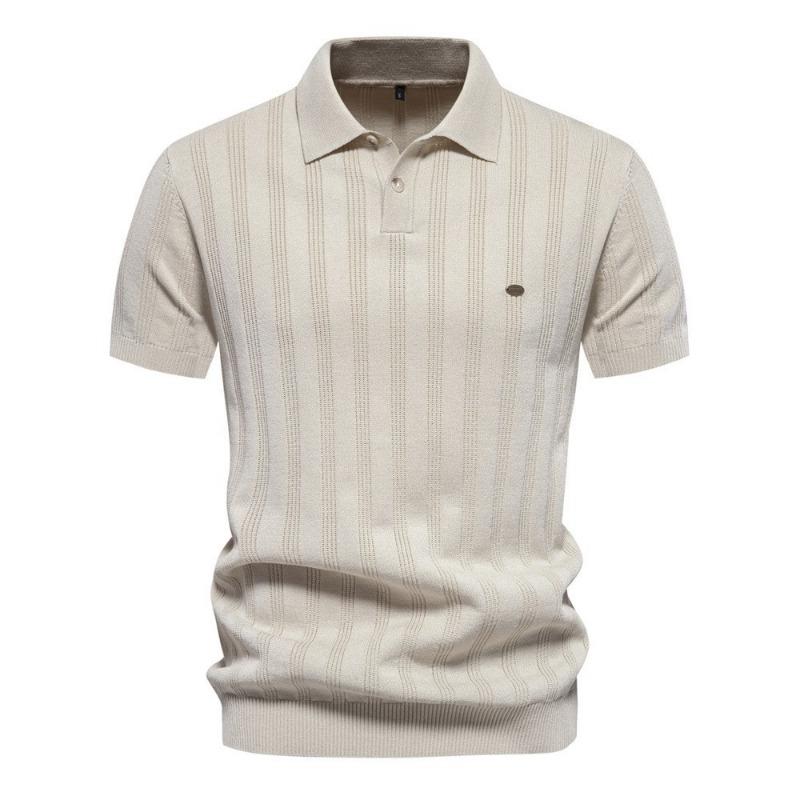 Men’s Euro Fit Short Sleeve Knit Polo Shirt