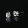 Simple and Elegant Women's Zircon Stud Earrings Niche High-end Earrings Cross-border Trade Export Earrings Fashionable Small Earrings